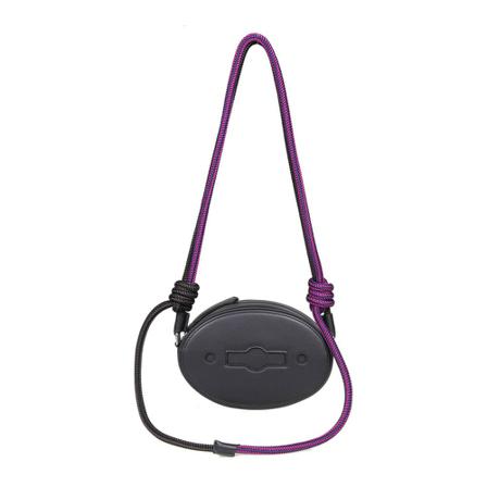 Zanellato Ovo vegan mini Tas , Zwart , Dames , Maat: ONE Size Heuptassen
