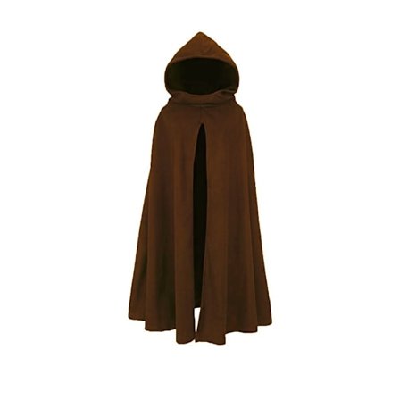 Halloween-tøj Åben Cape Cloak KAFFE L