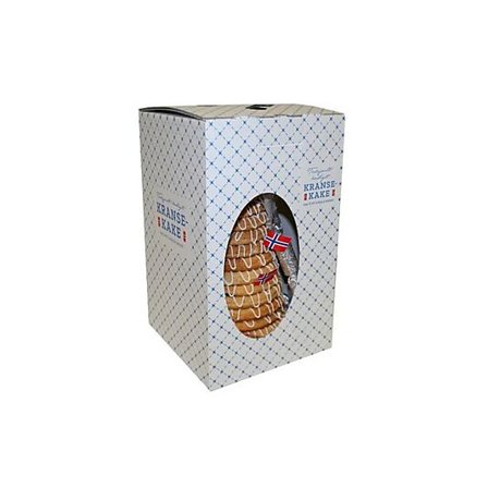 CACAS Kransekakeeske med vindu til 18 ringer