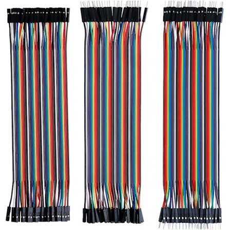 Dupont-koblingssett Dupont-kontakt-hann-hun-dupont-kabel-kontakt Dupont-kontakt-kontakthus med dupont-kabel