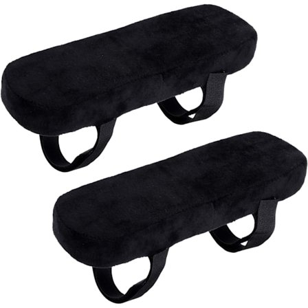 Halkfria Armstödskuddar för Stol, Memory Foam, Armstödskuddar, Avtagbara Armstödsskydd för Stol, Armbågsstödskuddar