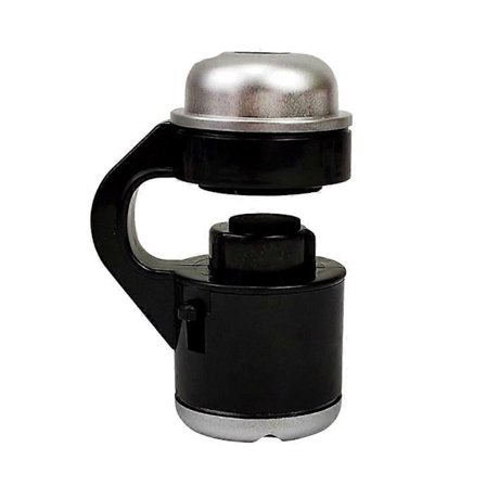 Zoom Mobiltelefon Kamera Optisk LED Clip Forstørrelsesglas Mikroskop Mikro Linse 30X (Sort)-WELLNGS