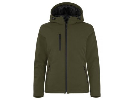 CLIQUE Softshelljacka dam dimgrön S - Lyreco - Arbetskläder - Arbetsjackor - Softshelljackor