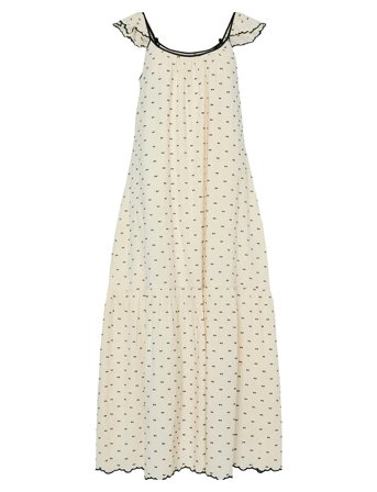 YAS Yasdobby Sl Ankle Dress - Cream - 42