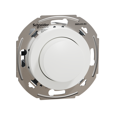 Schneider Electric WDE011628 Valonsäädin Renova, LED 0-370W RC Valkoinen, Kytkimet & pistorasiat