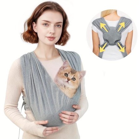 Justerbar rygsæk til kæledyr, til katte og hunde, udendørs sjov, gåture, simpel rejsetaske