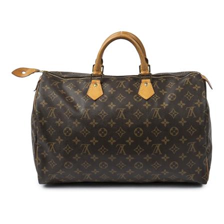 Louis Vuitton Vintage Pre-owned Weekend Tass , Bruin , Dames , Maat: ONE Size Vintage Tassen