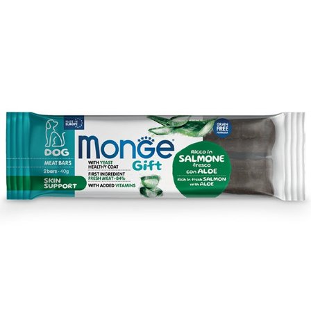 Monge Meat Bars Skin Support Barretta Per Cani Adulti Salmone