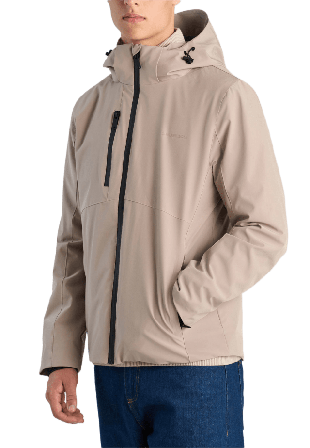 Lindbergh Short parka Jacket Jackor Herr Grå S