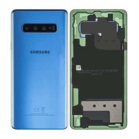 Samsung Galaxy S10 Plus Baksida Med Tejp - Blå