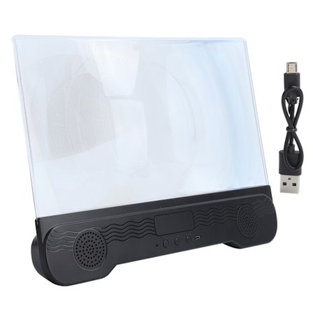 14 tums mobiltelefonskärmförstorare med Bluetooth-högtalare videoförstärkarstativ