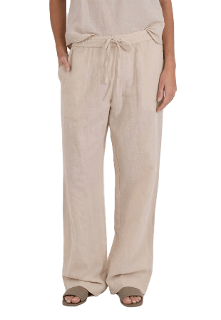 Neo Noir Pants Sonar Linen Byxor Dam Beige 34