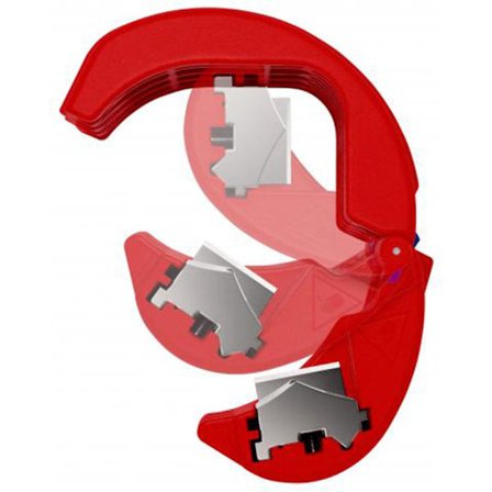 Bærbar rørkutter 20mm til 50mm plastrørkutterverktøy PVC PU