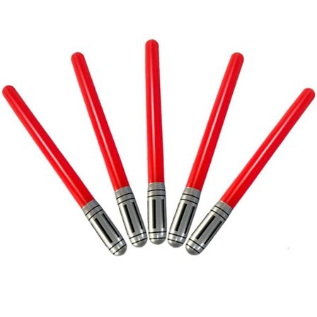 Oppblåsbar Army 12 Oppblåsbar Lightsaber Sværdleke Rød
