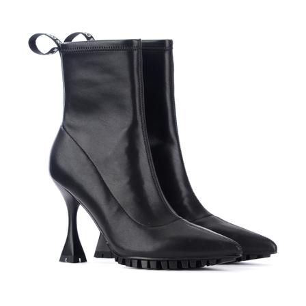 Versace Jeans Couture, Ankle Boots Zwart, Dames, Maat:38 EU,synthetisch