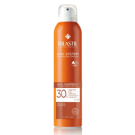 Rilastil Sun System Spray Trasparente SPF 30 Corpo 200ml: