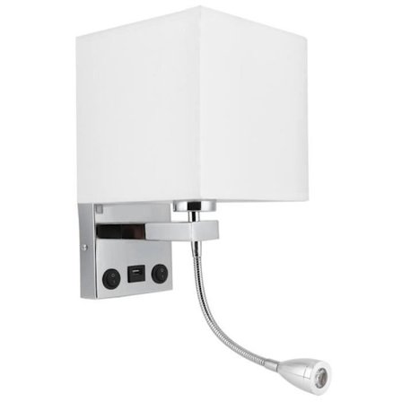 Sovrumsvägglampa, Hemhotellsbelysning, LED Vägglampa, Studio Sovrumslampa