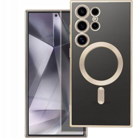 Oem Ãtui ELECTRO MAG COVER kompatibel MagSafe för Samsung A16, färg guld