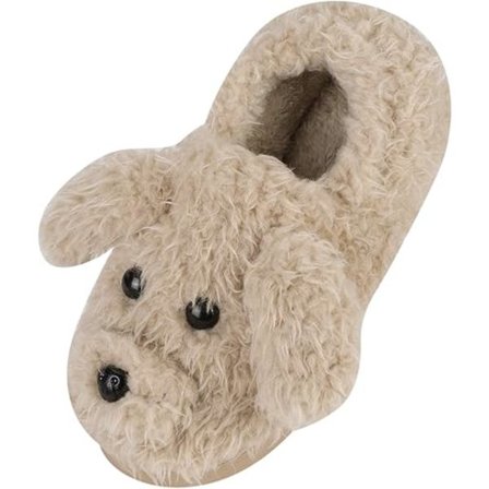 Söpöt puuvillatossut naisille, talvi, sisätossut, makuuhuonetossut, naisten sarjakuva koira, liukumattomat tossut, pehmoiset kotitossut