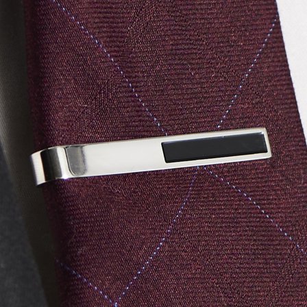 Fermacravatta Beck Geo Remix per uomini - Fermacravatta per cravatte strette