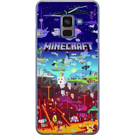 Yhteensopiva Puhelinkuori Samsung Samsung Galaxy A8 (2018) MineCraft