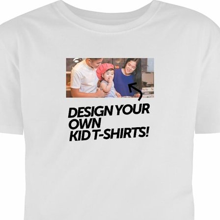 Designa din egen Barn-T-shirt | Unik T-shirt för Barn