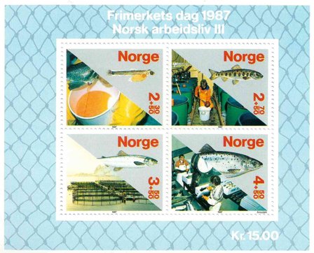 Norge - AFA 977 - Miniark - Postfrisk
