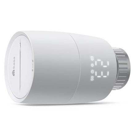 TP-Link Kasa Smart Thermostat KE100 termostatventil M30 x 1,5 mm med LED-display