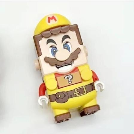 Super Bros Blocks Luigi Rakennuspalikat Toimintahahmo Lelut Kokoonpanolelut Merkki Laatikko Nuket Lapset Syntymäpäivälahjat mies[GL] Super Mario Bros 