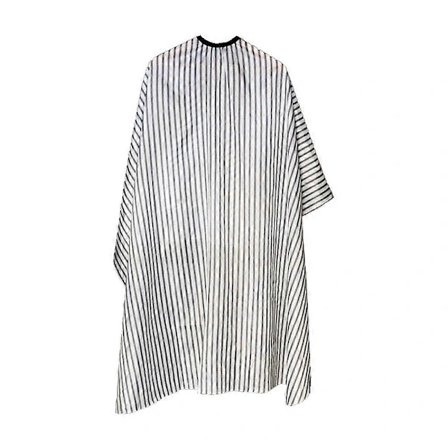 Professionel Barber Cape med Justerbar Clip Snap Lukning Hårklippekappe Frisørkappe Salon Cape