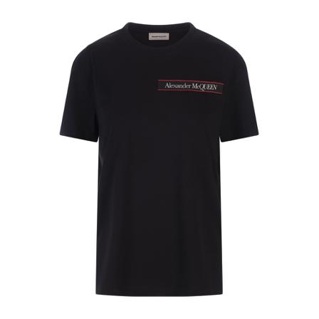 Alexander McQueen T-Shirts Sort, Herre