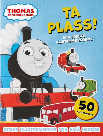 Thomas og vennene hans. Ta plass! Min første klistremerkebok - Bok - Other printed item