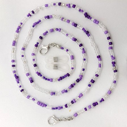 1 stk. Beaded Brille Kæde Brillestrop 6 6