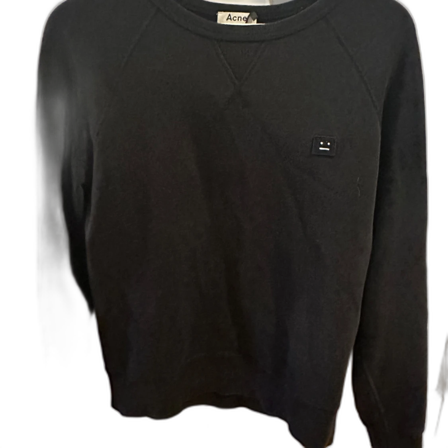 Svart sweatshirt från Acne Studios