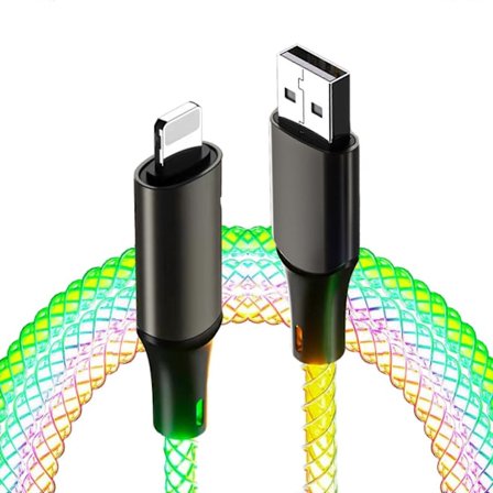 LED Flytende Hurtigladekabel for Laptop og Mobiltelefon