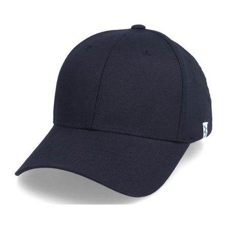 Wei - Svart adjustable Keps - Wanda Black High Crown Adjustable @ Hatstore