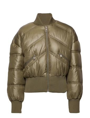 Lou Bomber Fodrad Jacka Grön GUESS Jeans