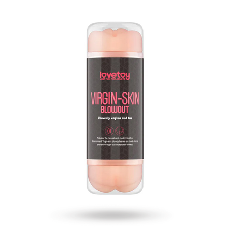Virgin-Skin Double Blowout Vagina & Ass - Vuxen.se - Fleshlight, masturbator, lösvaginor, blowjob machine