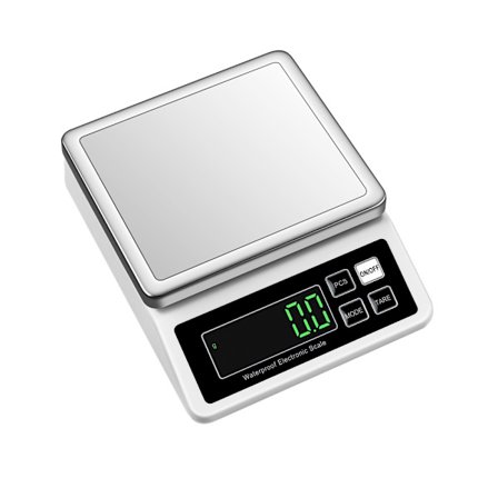 Elektronisk Uppladdningsbar Våg 10 kg/0,1 g