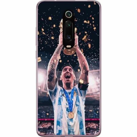Xiaomi Mi 9t Pro Genomskinligt Skal Messi