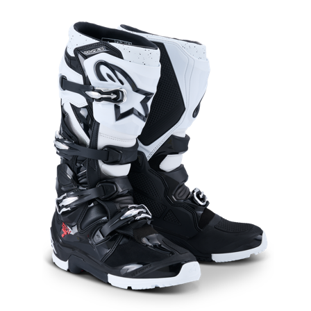 Buty Enduro Alpinestars Tech 7 Czarny/Złamany Biały 47