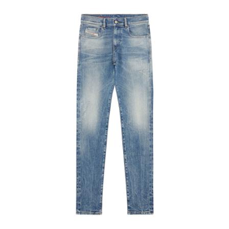 Diesel, 2019 D Strukt jeans Blauw, Heren, Maat:W31 L30