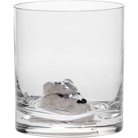 Kosta boda New Friends Glass, Polarrev' - 'Transparent