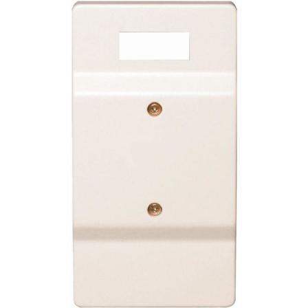 Alarmtech Fatum Modul Muovikotelo 134 x 72 x 50 mm, 1 liitin Tekstikentällä, Asennusmateriaali