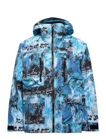 M Print Dragline Jkt Outerwear Sport Jackets Multi/mönstrad The North Face