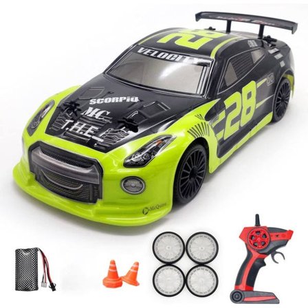 Rc Bil 1:14 4WD Fjernkontroll Biler GTR Sport Høyhastighet Drift Radio Kontroll Drift Bil