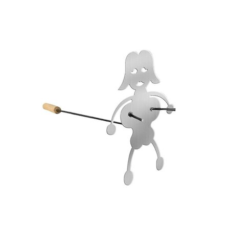 Bärbar varmkorv grillställ Grill grillad korv Metallverktyg Grill korvhållare Ugnsroasterställ för utomhuscamping