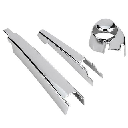 3 kpl/sarja Auton takalasinpyyhkijän suojuksen koristelistat MG ZS 2017-2018 galvanointiin