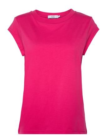 Cc Heart Basic T-Shirt T-shirts & Tops Short-sleeved Rosa Coster Copenhagen*Betinget Tilbud