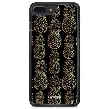Bjornberry Skal iPhone 8 Plus - Guldiga Ananas